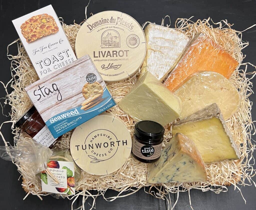 Buy The Speciality Cheese Hamper At The Cheeseboard of Harrogate