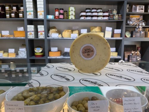 King Charles III Cheddar Truffle