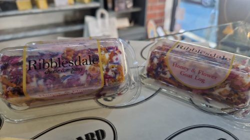 Ribblesdale Honey & Flower Goat's Cheese Log