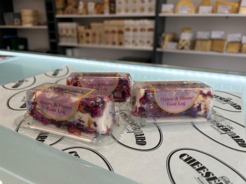 Ribblesdale Honey & Flower Goat's Cheese Log